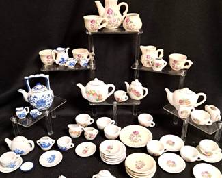CHILDS TEA SET LOT