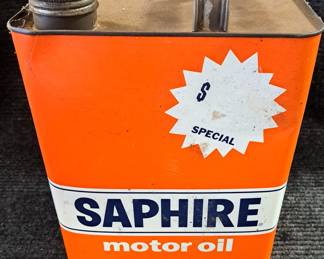SAPHIRE OIL CAN