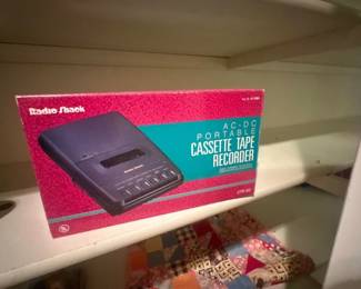 Cassette Tape Recorder