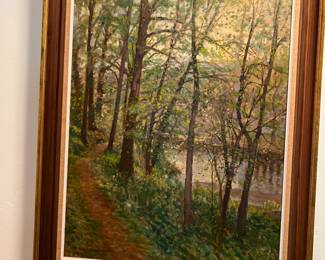 Painting by Carlton Theodore Chapman