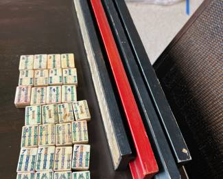 An almost complete set of mah jong tiles 