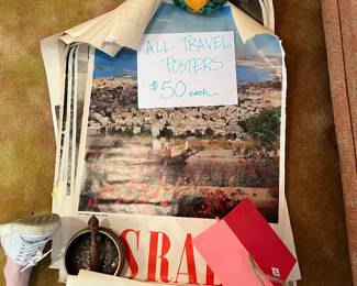 Israel vintage posters 