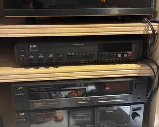 Wharfedale speakers, NAD amplifier, Regen planar 2 amplifier