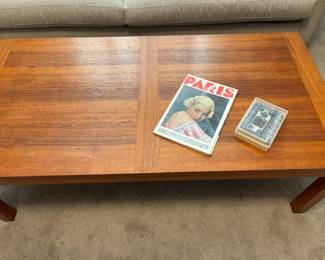 Trioh, made in Denmark coffee table; 1933 Paris magazine