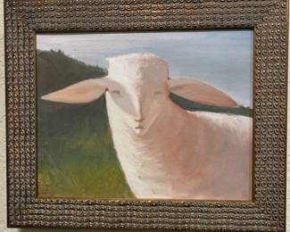 Oil painting, IAIA student, unsigned