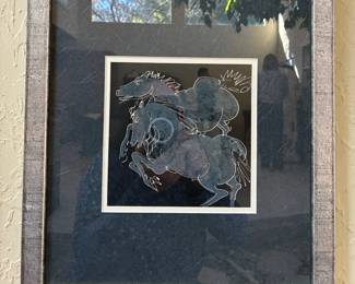 Hans Erni "Chevaux" #1