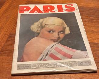 Paris magazine, 1933