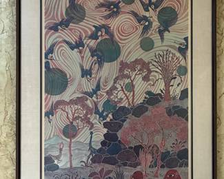 Jesse Patrick Allen "Birds flocking: evening" L.E. 158/200