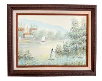 Robert Avery Signed Painting 