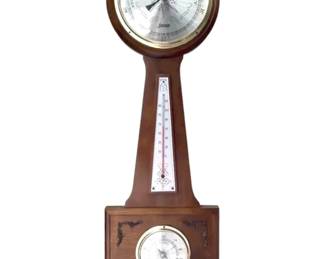 Wooden Wall Barometer by Jason