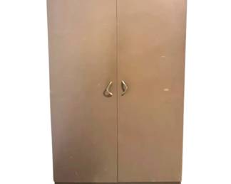 Brown Metal Cabinet