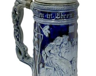 1.5 L German Pottery Beer Stein