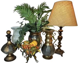 Home Decor in Copper Bronze Tones