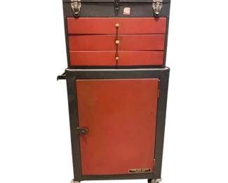 Small Harbor Sales Company Tool Chest w Tools