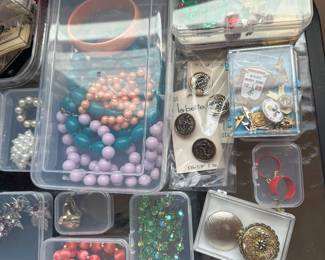 Vintage costume jewelry 
