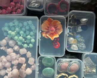 Vintage costume jewelry 