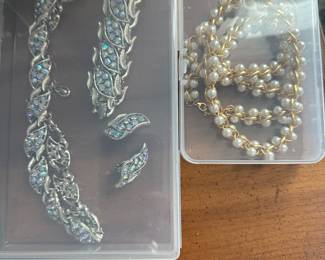 Vintage costume jewelry 