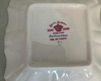 Royal Albert petit point nut dish 