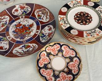 Antique china, Mikasa Shogun plates set 6