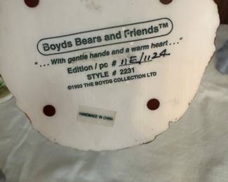 Lefton Hummingbird figurine, Towle bird music box, Lefton hand painted figurines, Boyds Bear nurse  