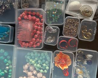 Vintage costume jewelry 