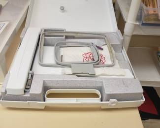 Few of the many hoops for machine