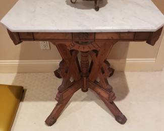 Marble top table