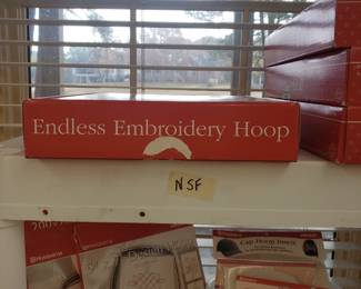 Husqvarna Embroidery hoops 