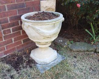 Pair of Cement planters