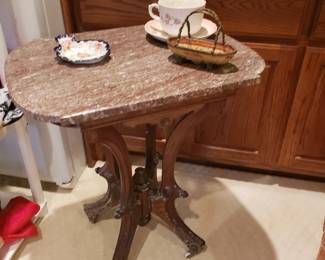 Marble top table