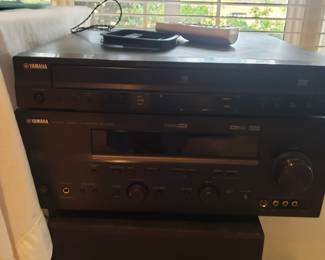 Yamaha receiver / DVD player