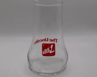 1970s 7-Up glass