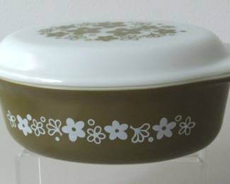 Pyrex Crazy Daisy Baking Dish With Lid