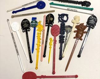 Collectible swizzle sticks