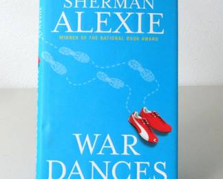 Autographed book by Sherman Alexie