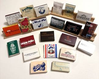 Matchbooks from Seattle area restaurants