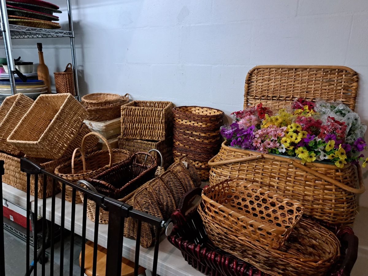 VARIETY OF BASKETS