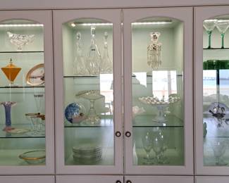 LOTS OF VERY NICE CRYSTAL, GLASS AND MORE