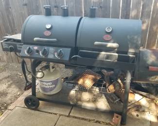 Char Griller with side burner