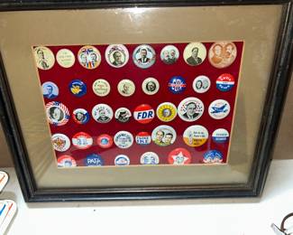 Political pins 