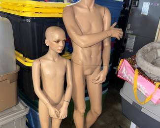 Vintage mannequins