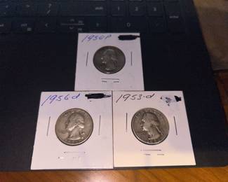 Silver quarters