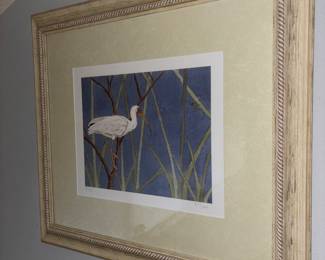 All the same artist, Heron and Crane paintings