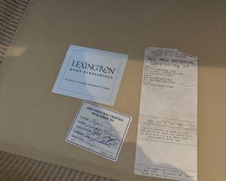 Matching Lexington armchairs