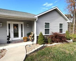 Our sale is in this beautiful lakeside home.