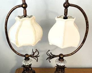 Pair of lamps.