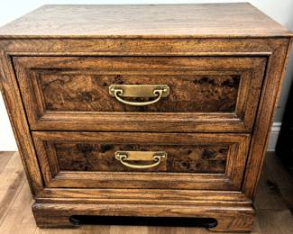 Night Stand. 26" W x 16" D x 24" H.