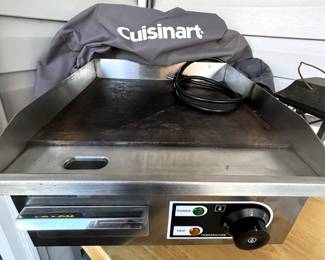 Portable Cuisinart Griddle.