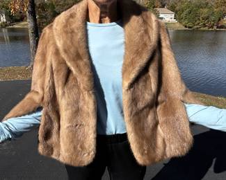 BUY IT NOW!  $200.00. McDaniel's mink fur capelet.