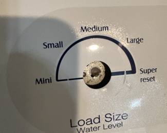 Maytag Washer. (as-is, knob missing)